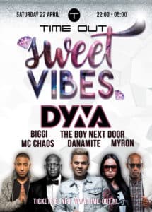 22 april 2017, Sweet Vibes, urban, dyna, Time Out Gemert