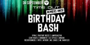 Time Out Birthday Bash, Members, Time Out Gemert, gratis, leden, feestje